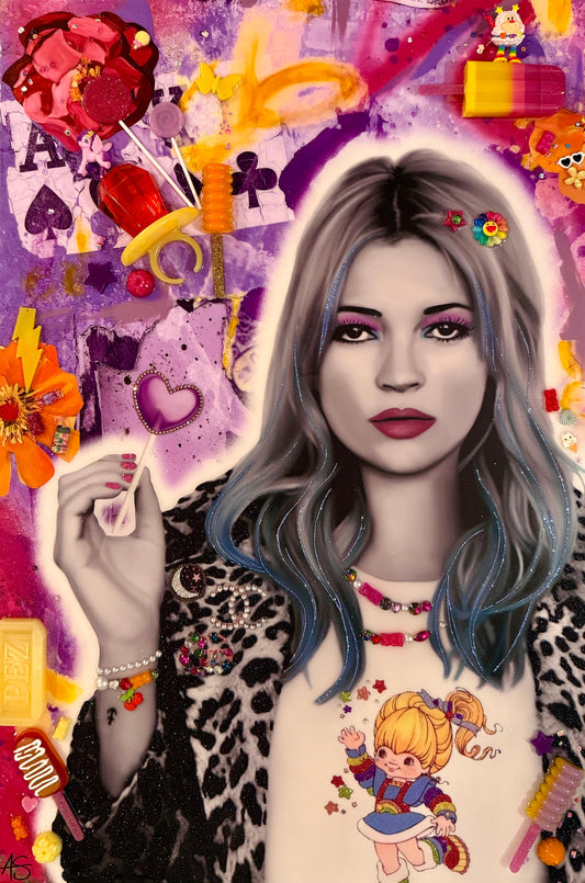 "Eye Candy" (Kate Moss) - 36x24