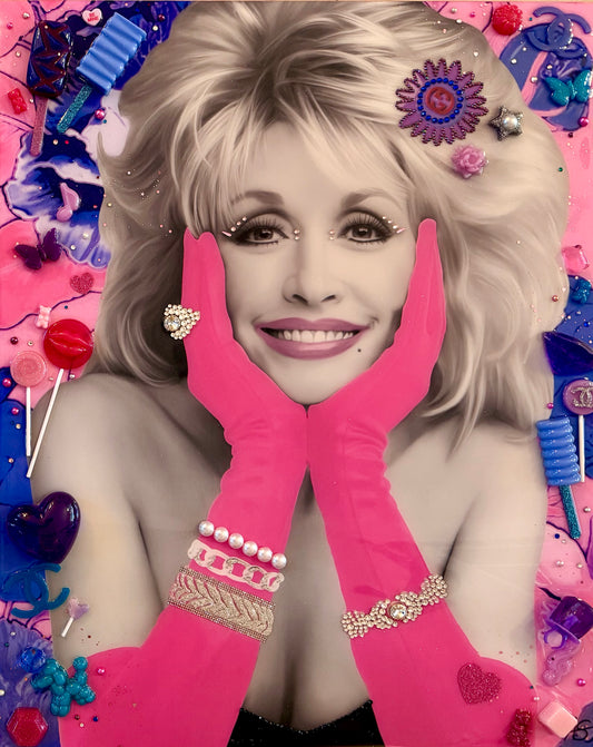 "Feeling Fancy" (Dolly Parton) - 30x24