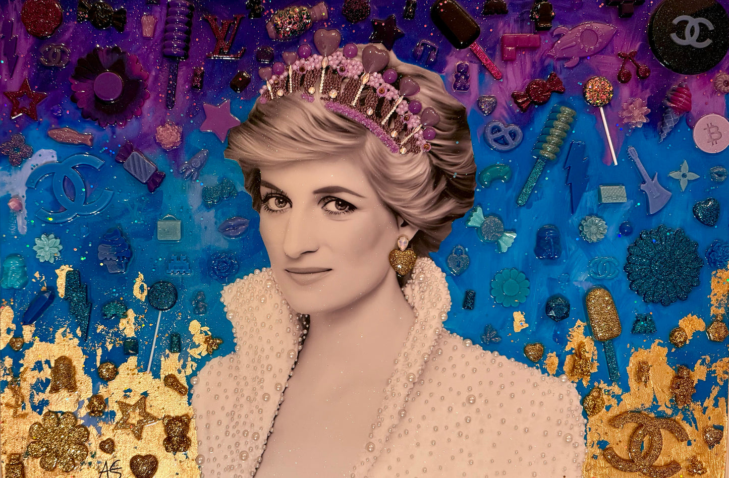 "Princess Diana", 24 x 36