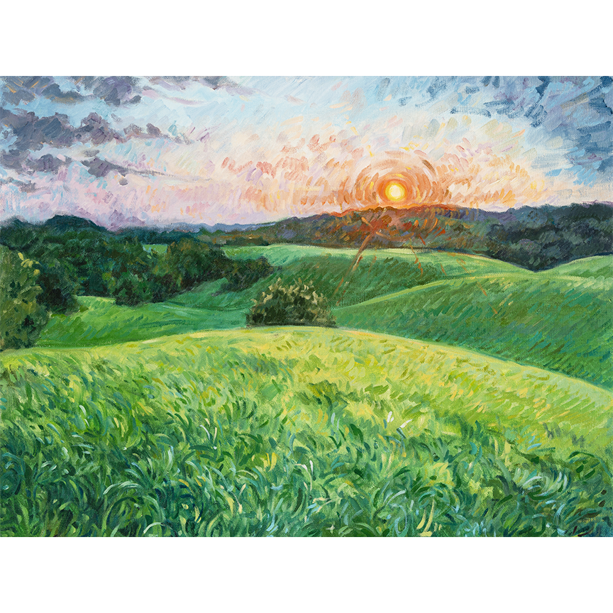 "A Tent for the Sun" 20 x 27