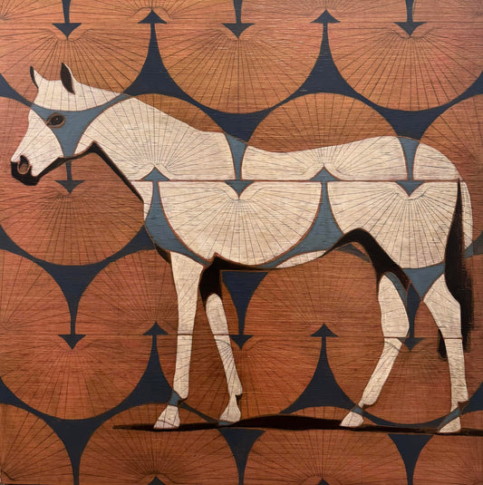 "Horse 627" 24 x 24