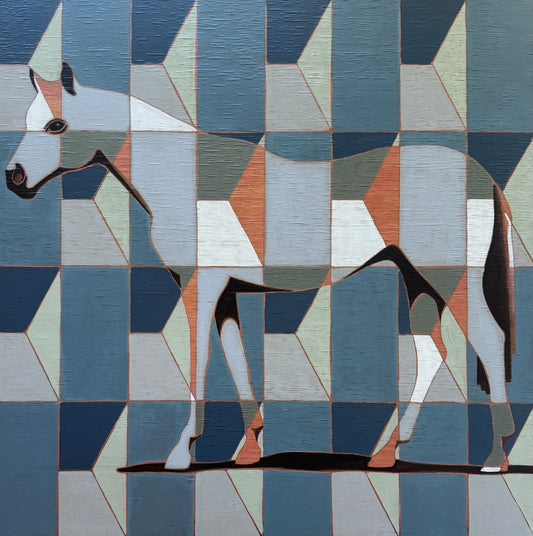 "Horse 628" 24 x 24