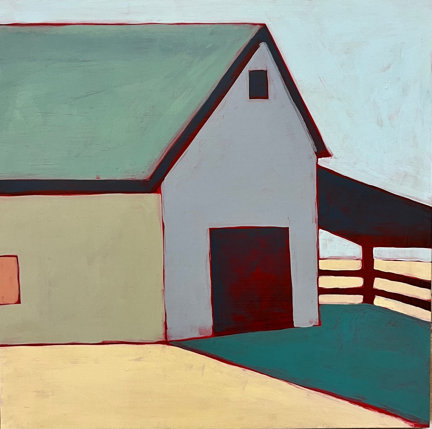 "Barn 16", 18 x 18