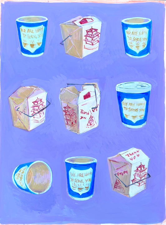 Take-Out Medley, 18 x 24