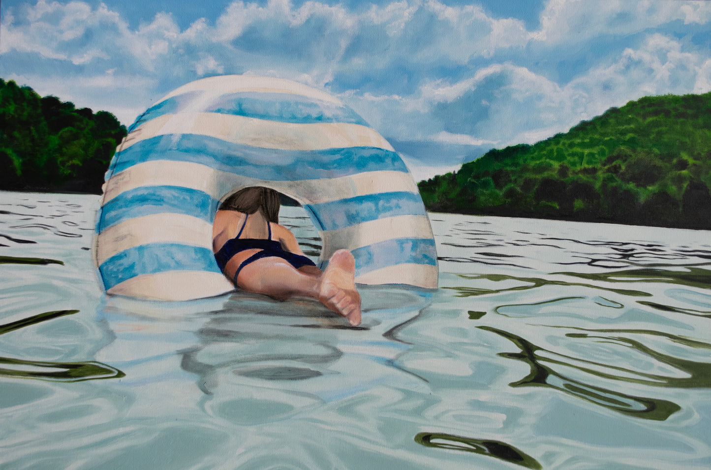 "Innertube" 24 x 36