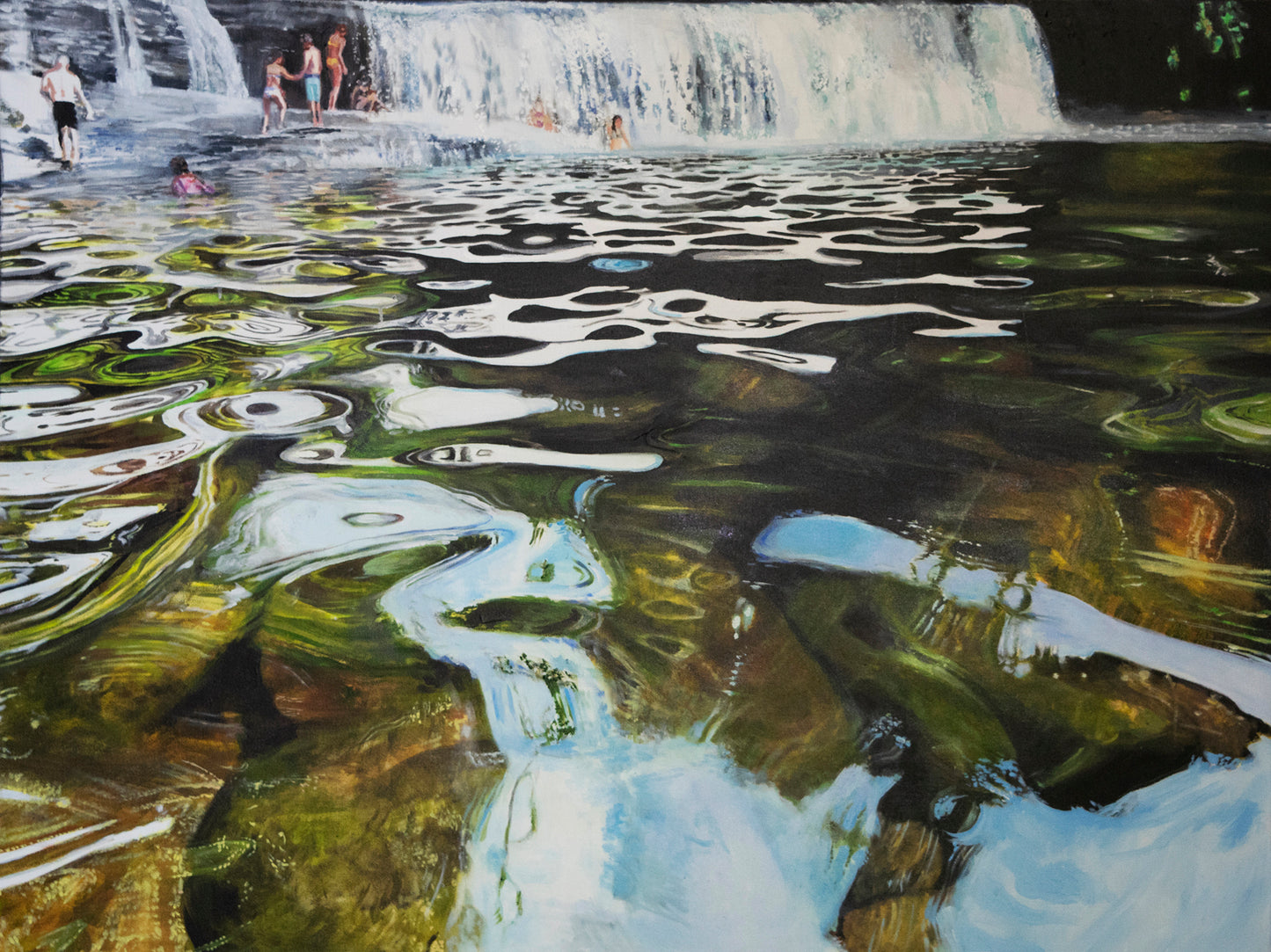 "On Vacation" 36 x 48