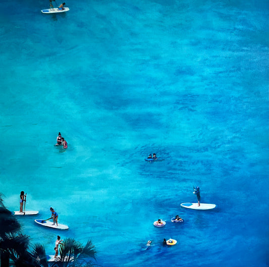 "Hawaii Holiday" - 36 x 36