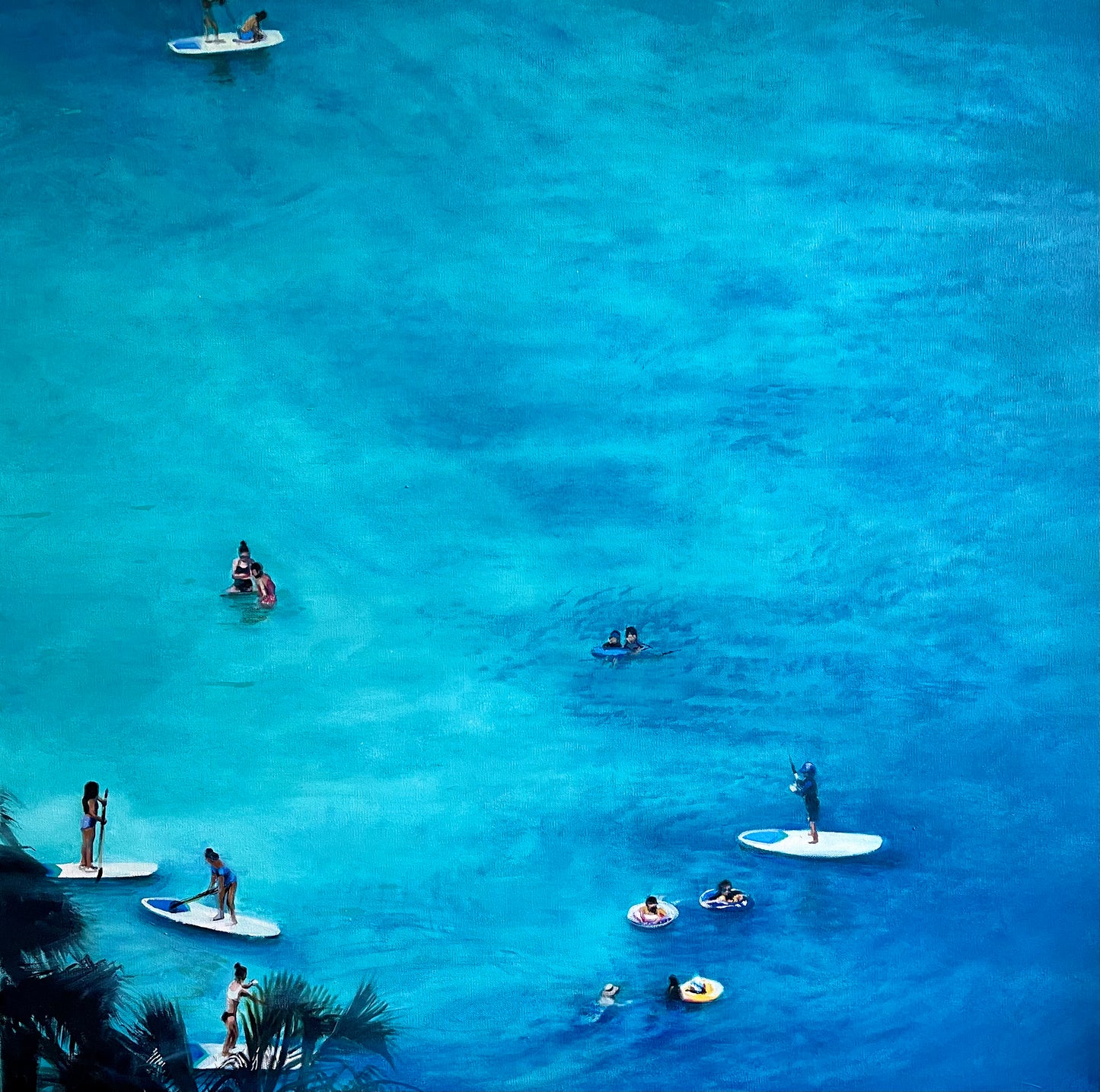 "Hawaii Holiday" - 36 x 36