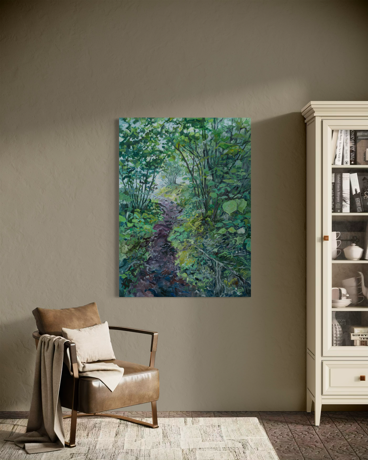 Path to Loch Ness, 48x36