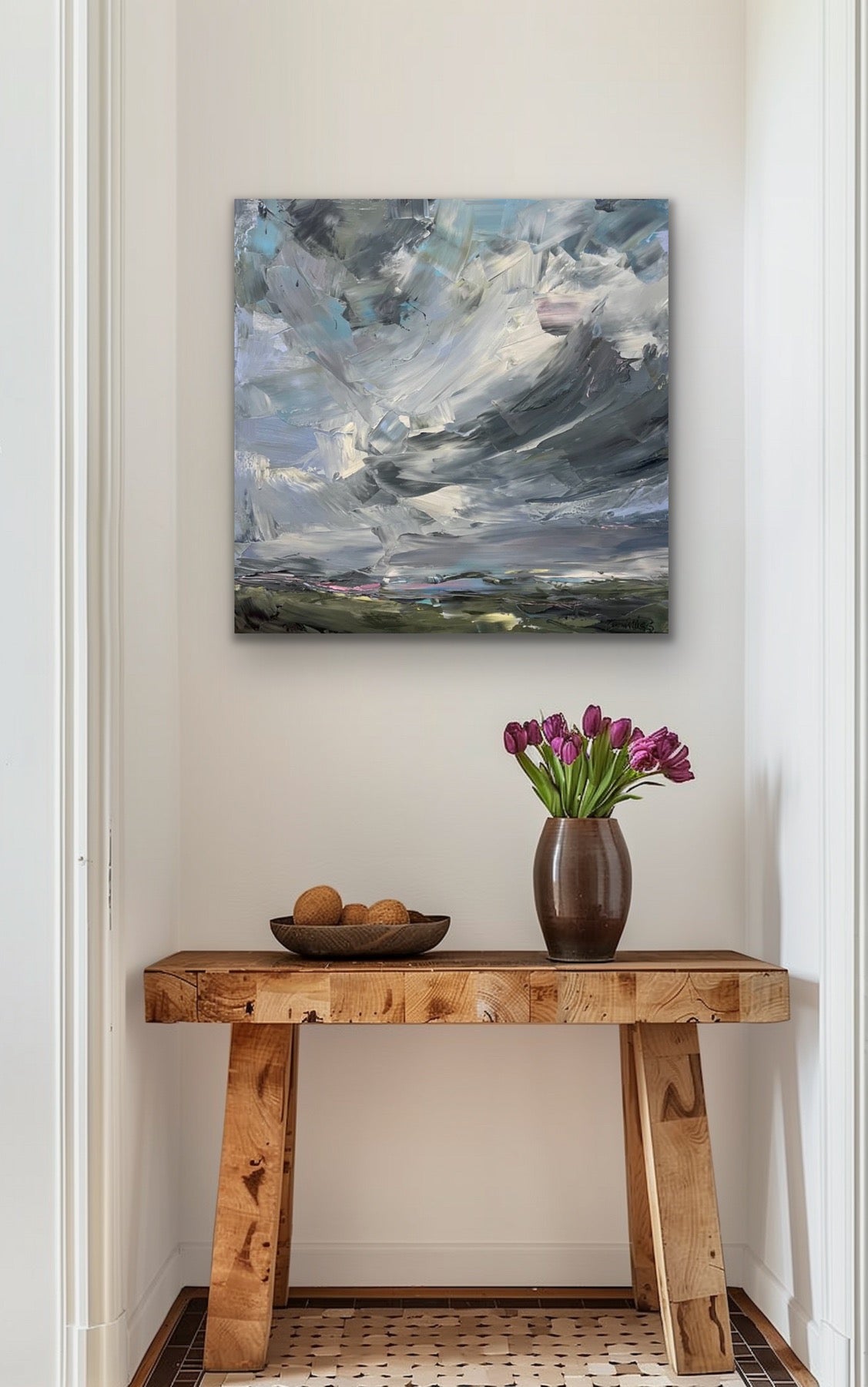 Top of the Hill, 36 X 36