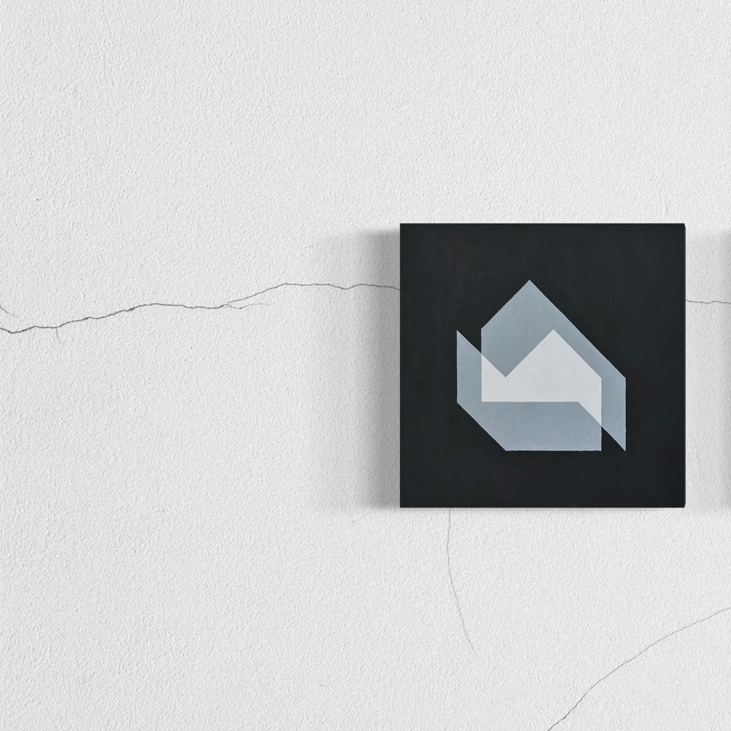 "Dark House" 12" x 12"