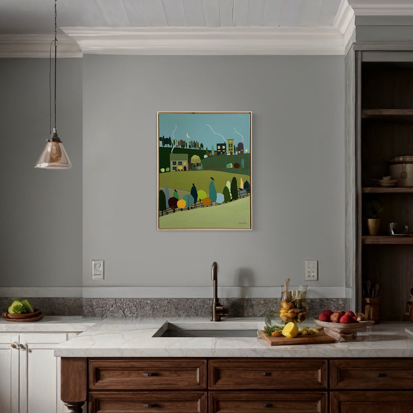 "Scenic Route- A" 24 x 30"