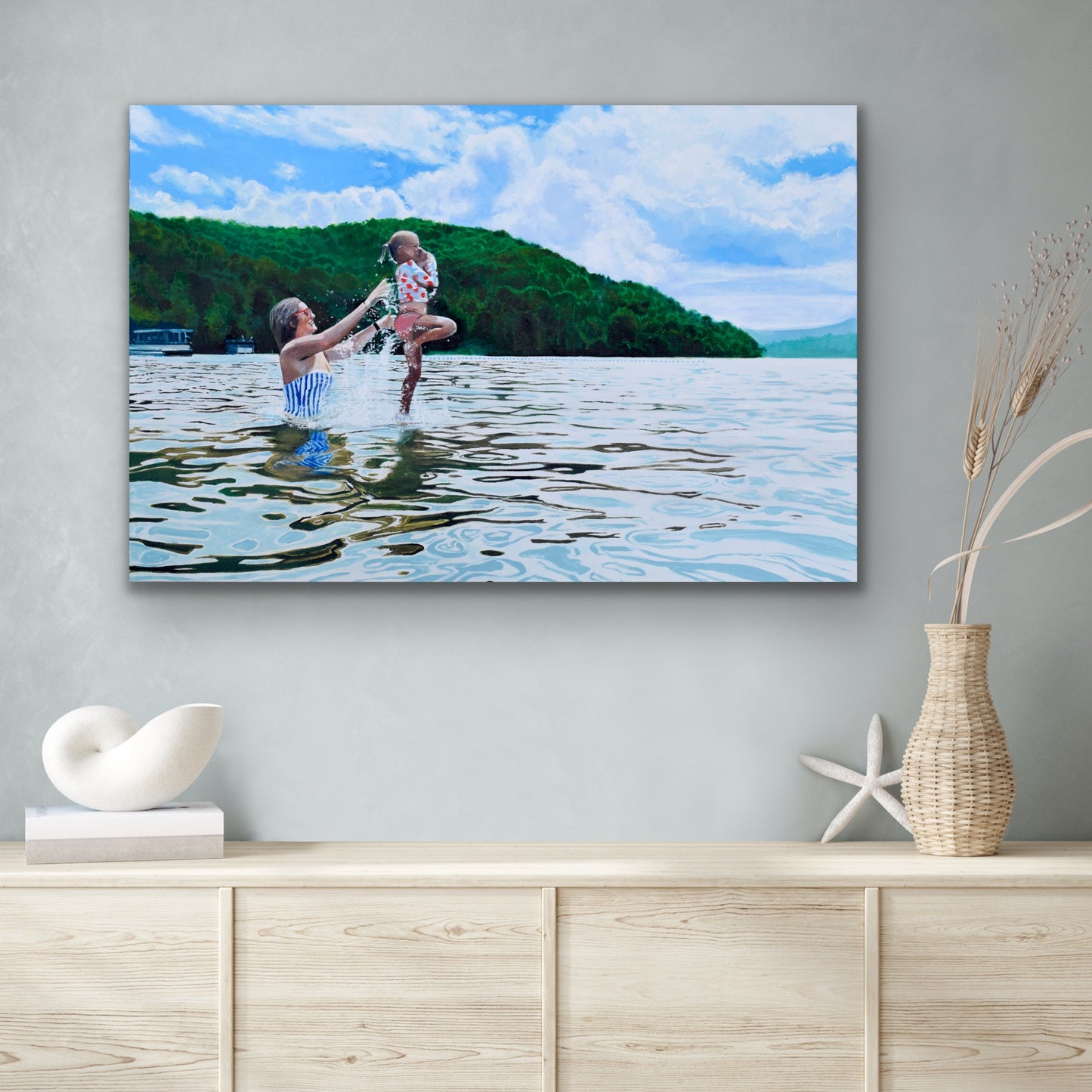 "Joyful Leap" 24 x 36