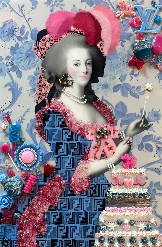 "Let Them Eat Cake" (Marie Antoinette) 36 x 24