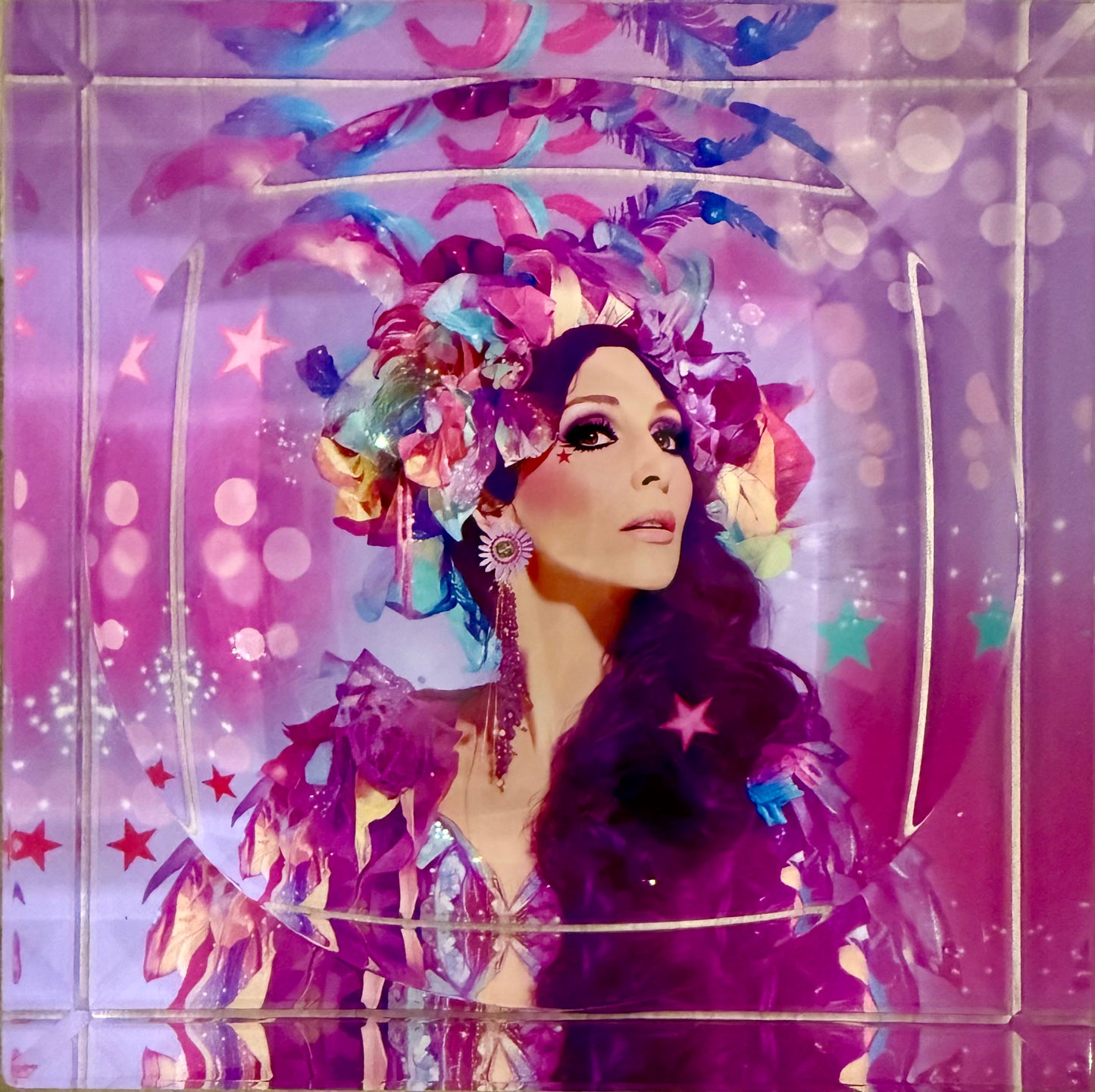Cher, Floral Candy Dish, 6 x 6