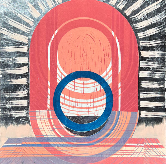"Solar Eclipse" 16 x 16 x 1.5