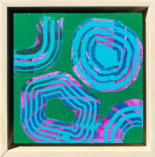 "Lost in Wonderland" 6.5 x 6.5 x 1.5