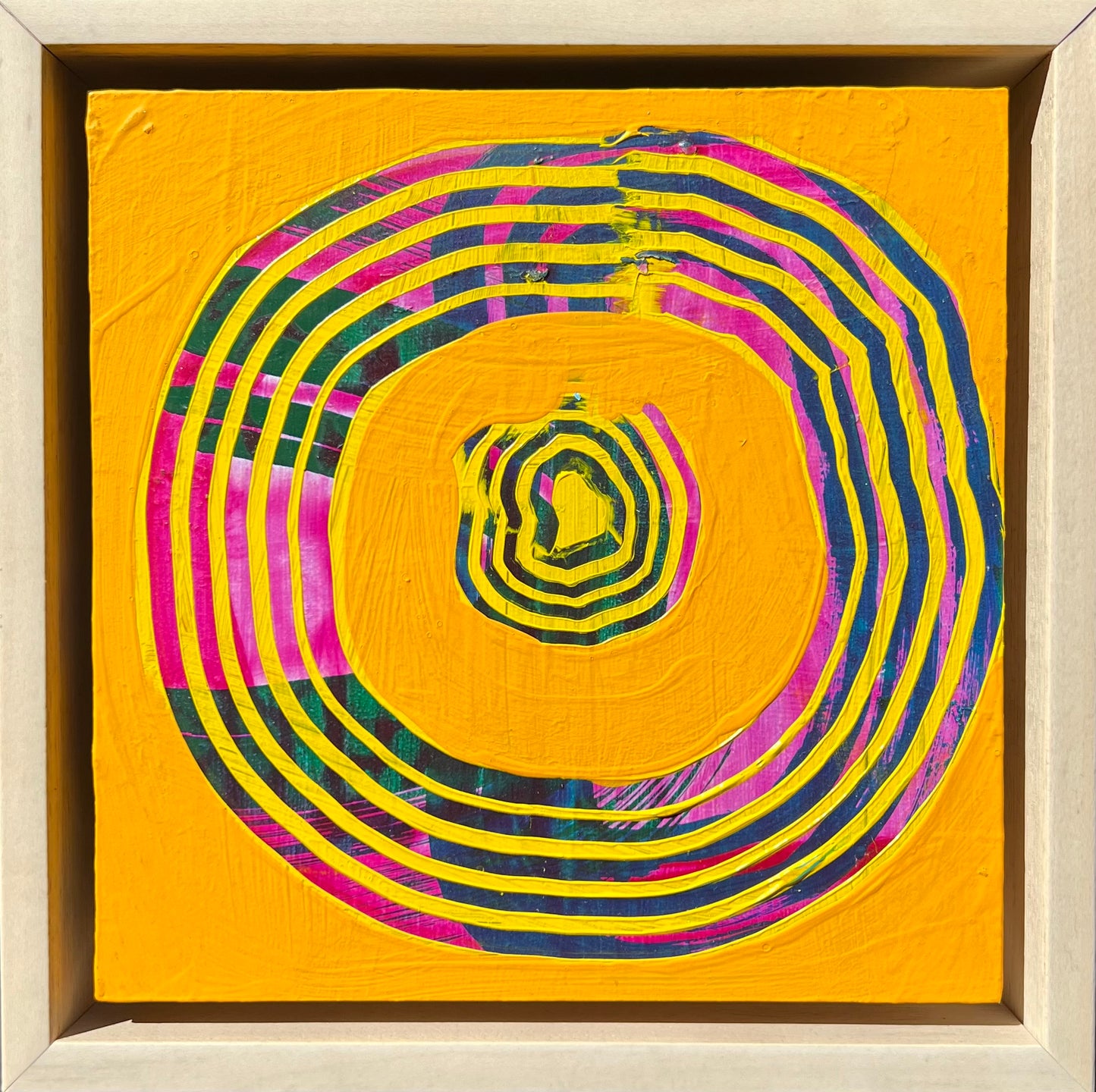 "How the Turn Tables" 6.5 x 6.5 x 1.5