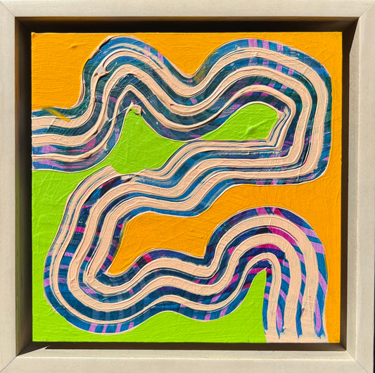 "Such is Mango" 6.5 x 6.5 x 1.5