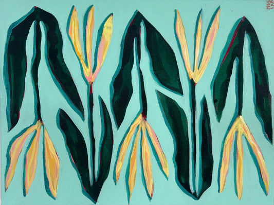 "Yellow Petals" 12 x 16