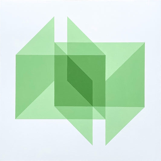 "Inner Sanctum" (Green) 25 x 25