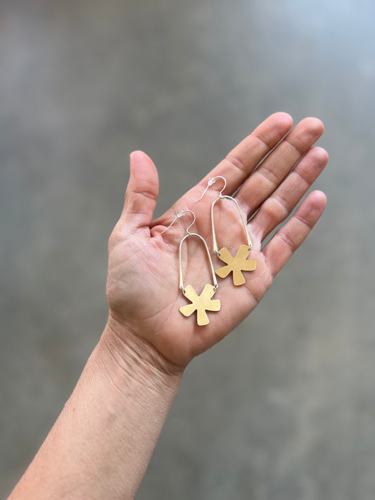 Golden Tulip Earrings