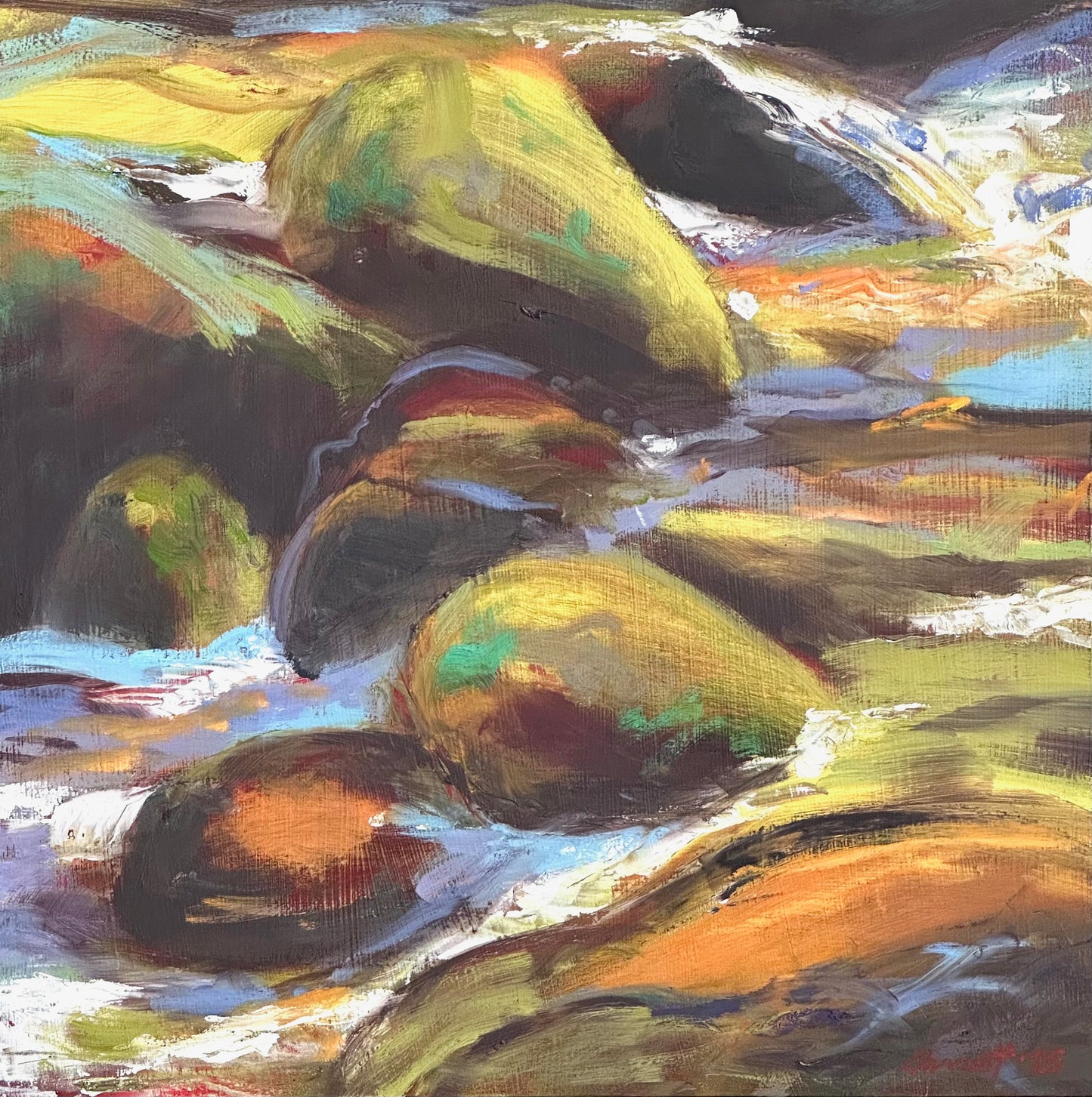 Jones Gap Variation/ Zig, 22x22