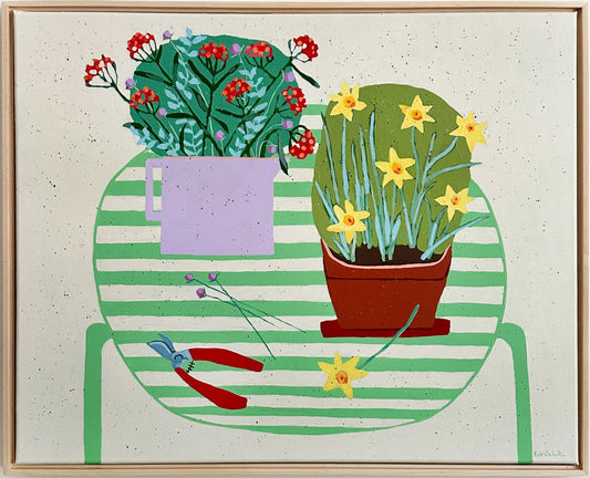 "My Garden Table", 24 x 30