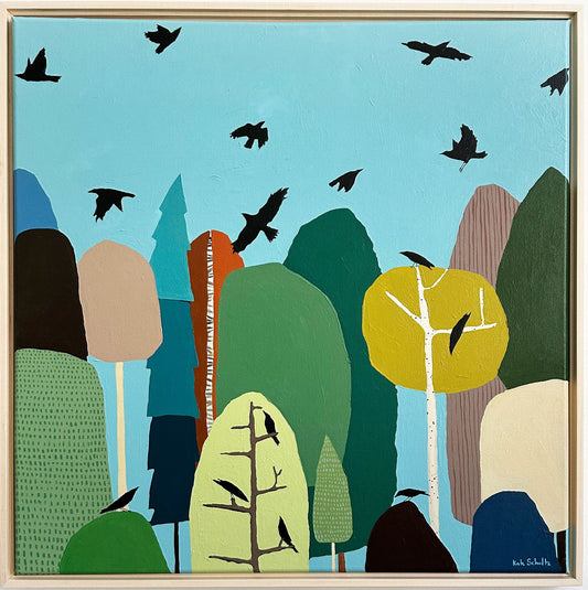 "Peaceful Early Morning" - 24 x 24"
