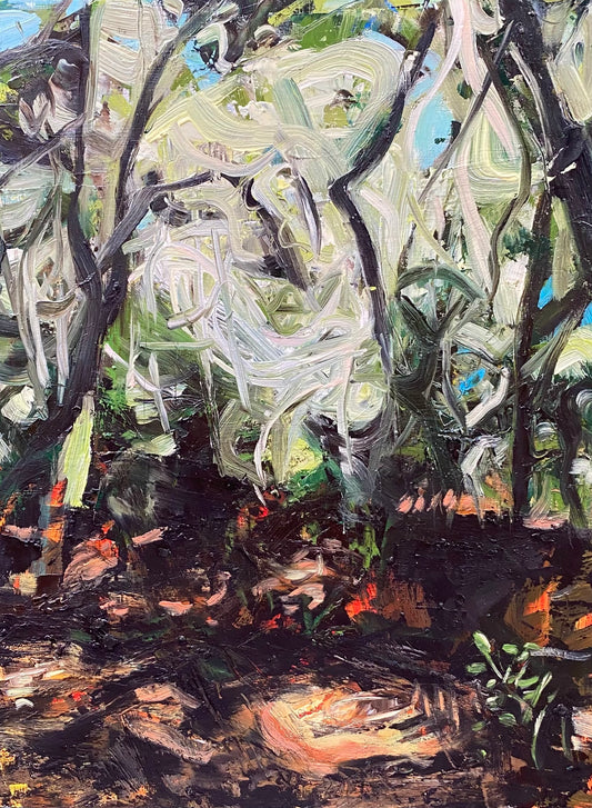 "Oaks", 12 x 9