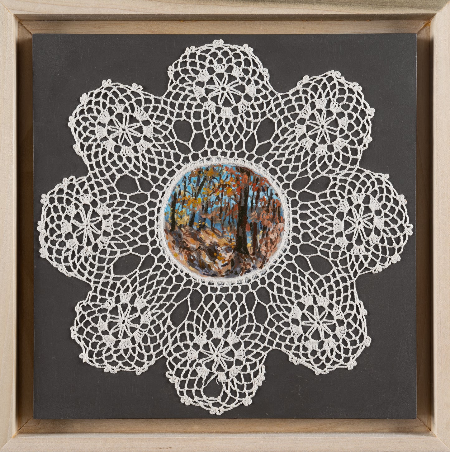 "Memories of Dappled Light" 12 x 12