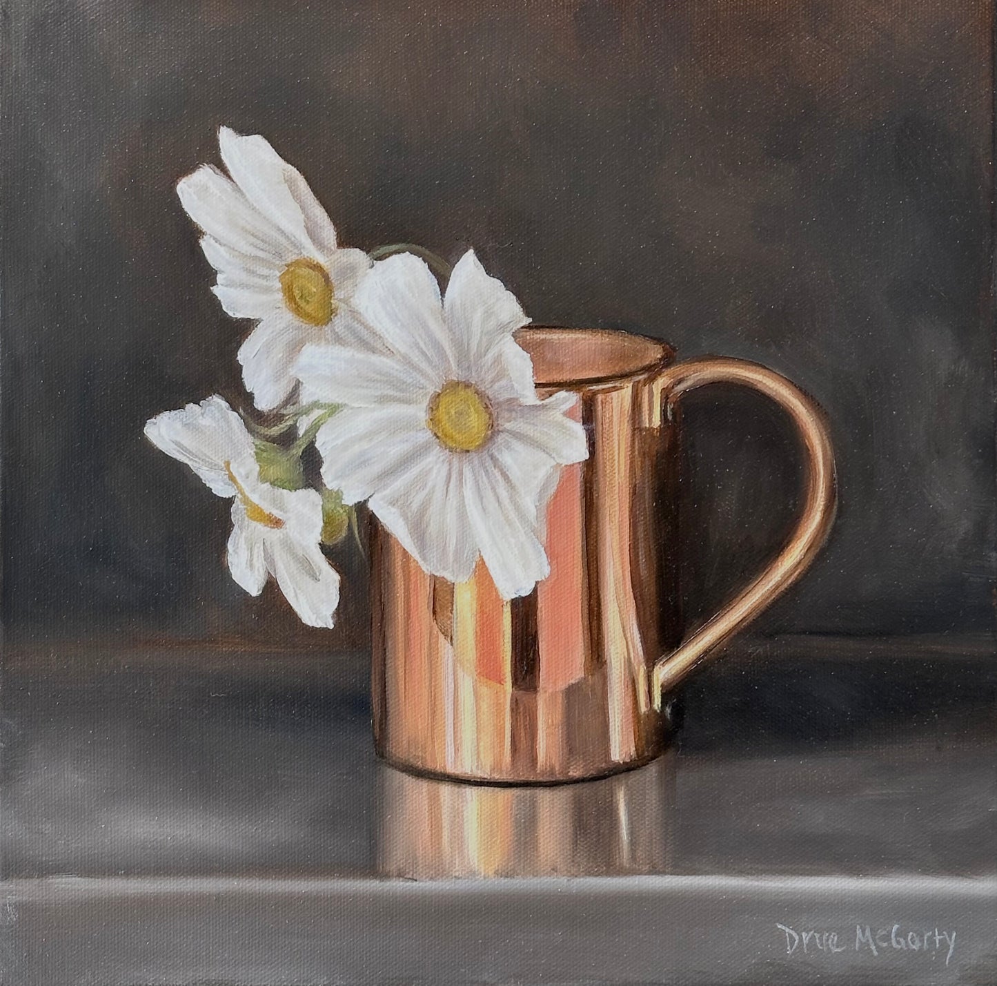 "Copper Cup"- 12"x12"
