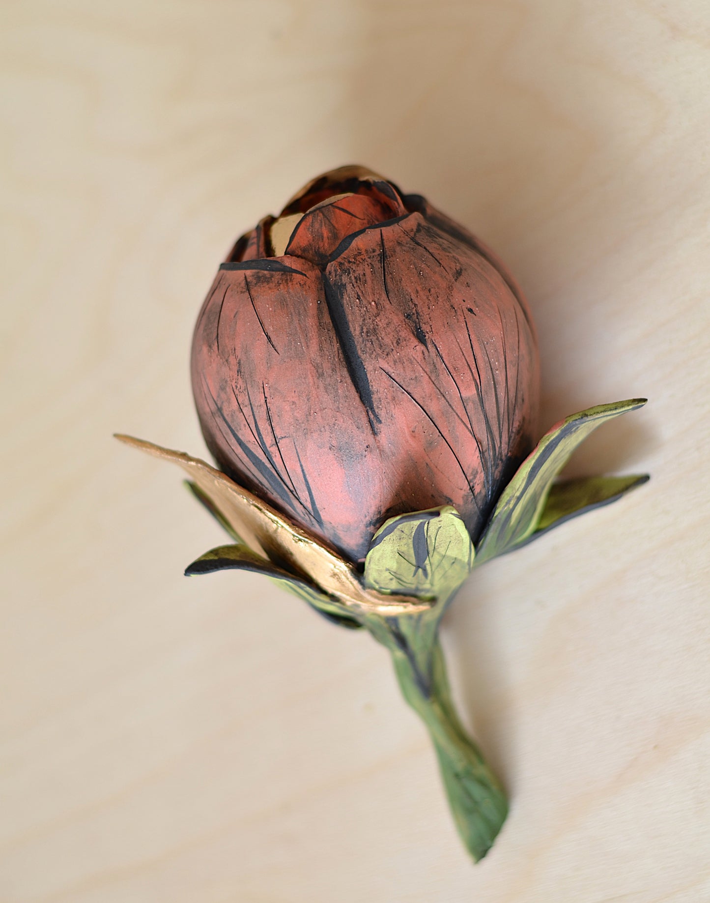 Floral Ceramic Wall Piece- RC75