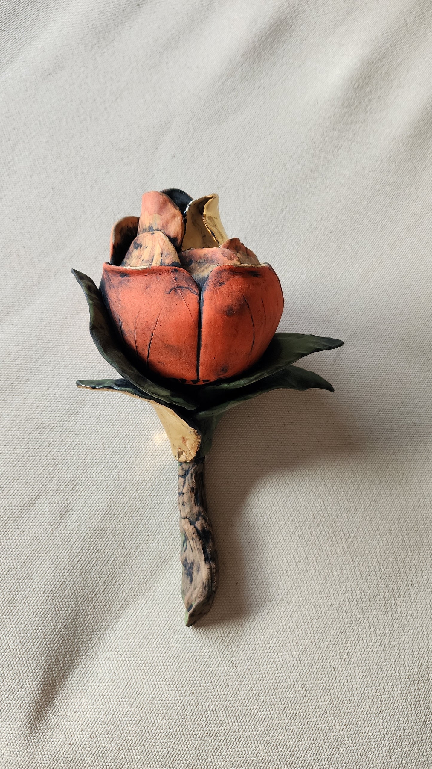 Floral Ceramic Wall Piece- RC80