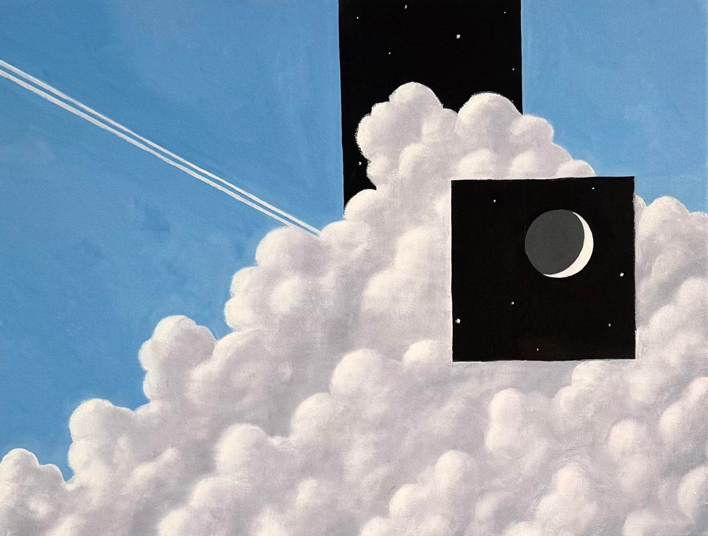 "Day and Night I" 18 x 24