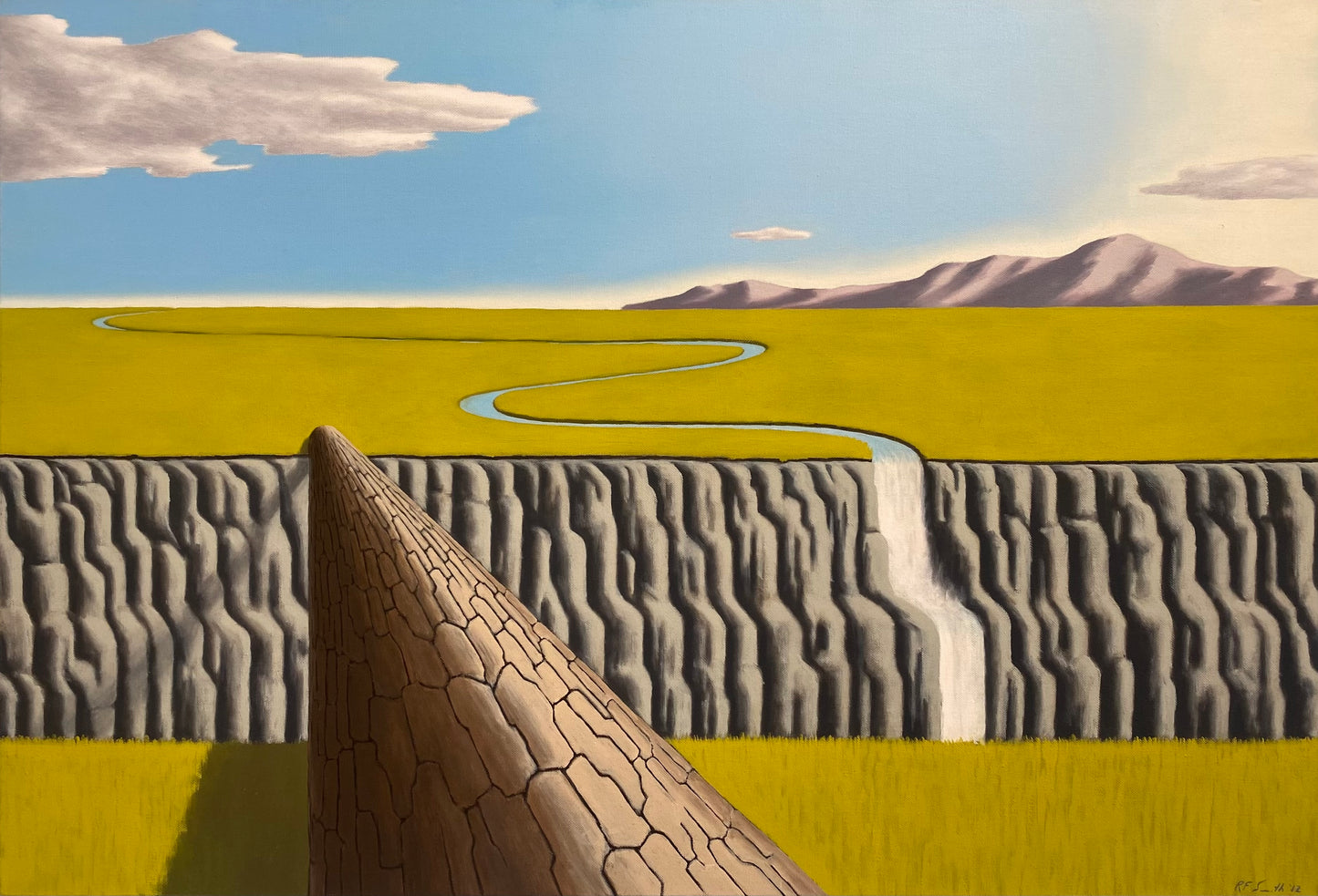 "Land of Opportunity" 36 x 26