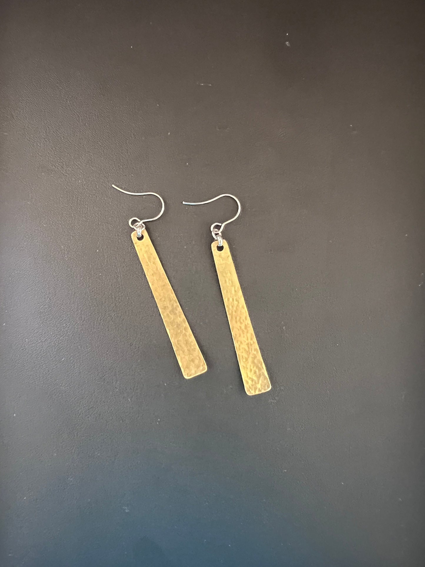 Brass Strand Earrings