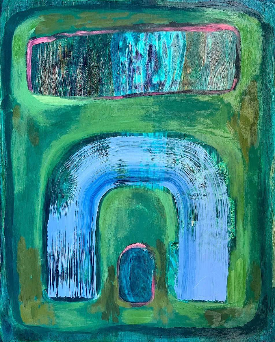 "June in the Forrest" 24 x 30