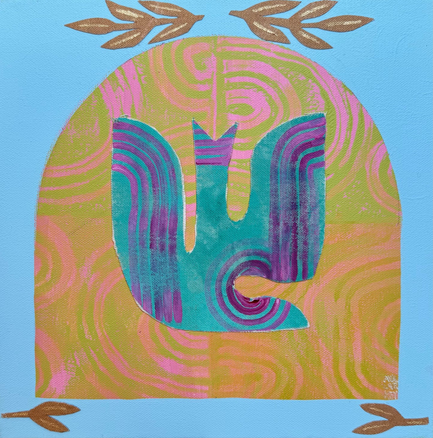 "Shrine to Hope I", 12 x 12