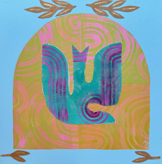 "Shrine to Hope I", 12 x 12