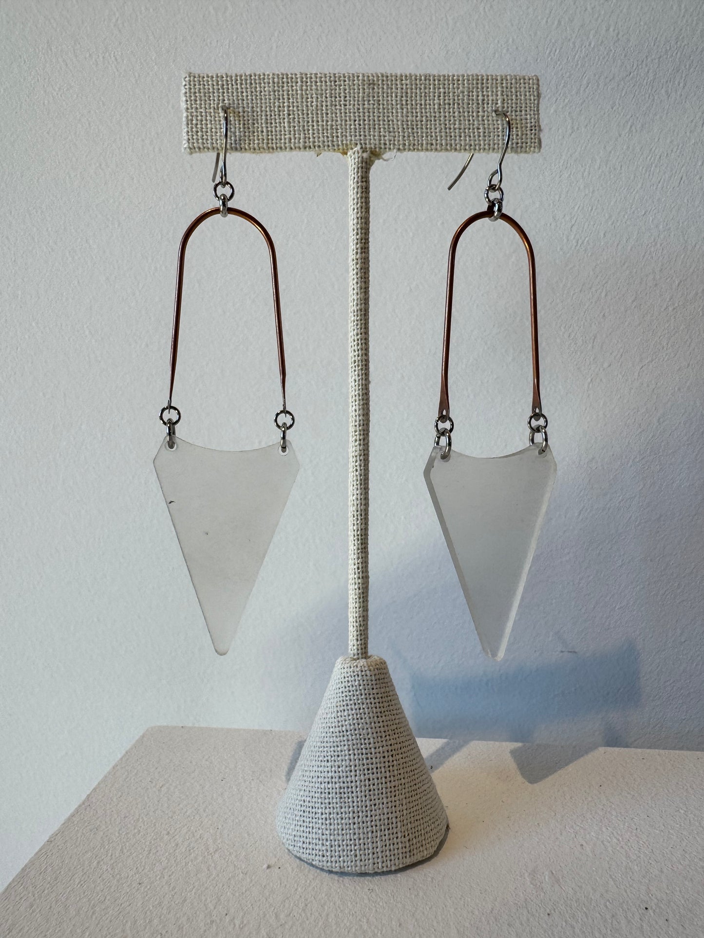 Acrylic Arrow Earring