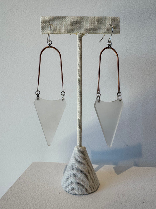 Acrylic Arrow Earring
