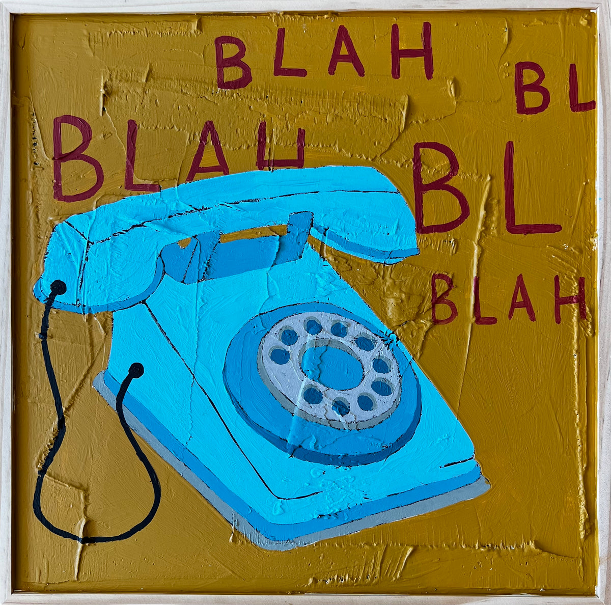 "Blah Blah Blah" 12x12