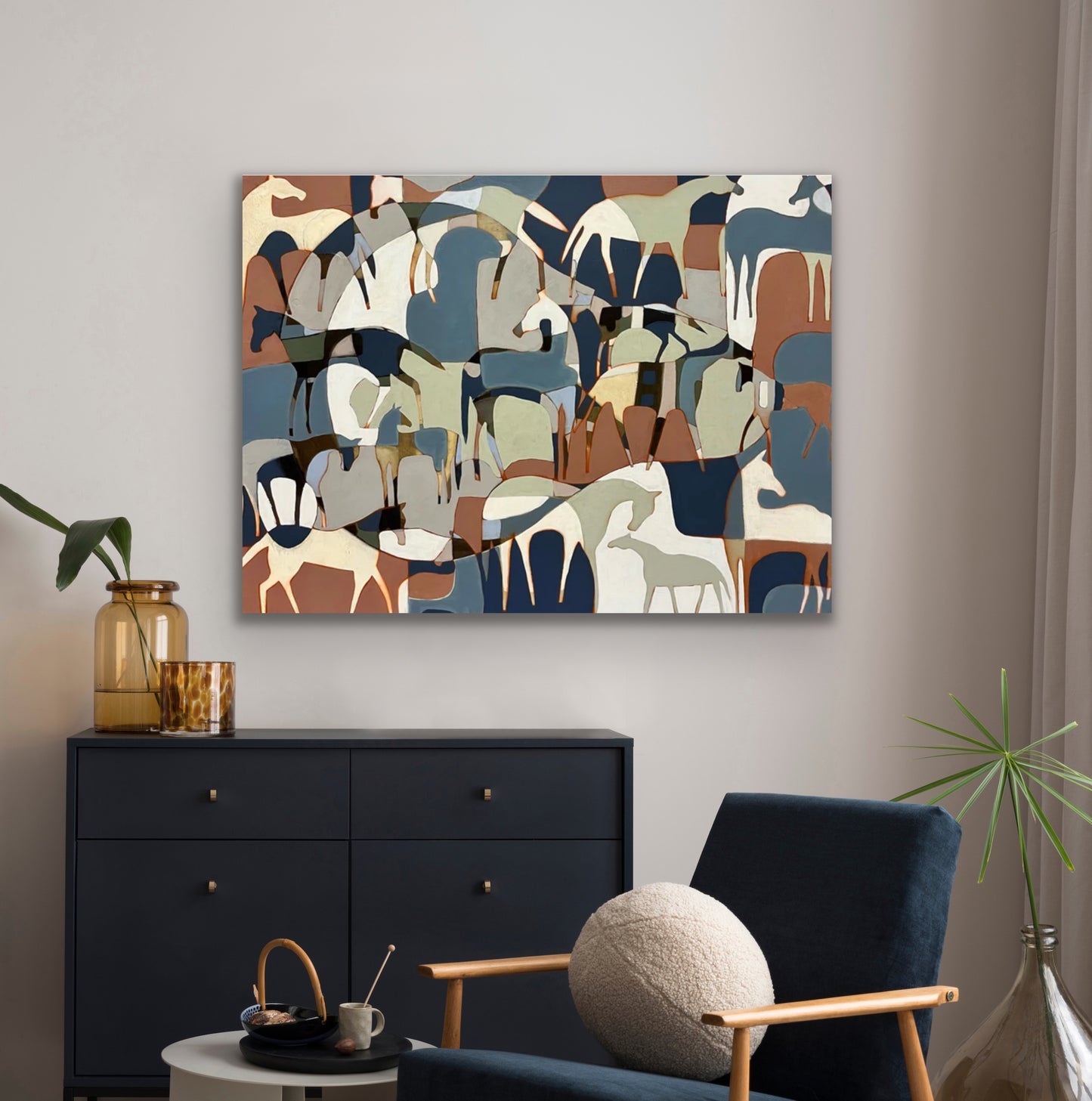 "Band of Horses 26" 36 x 48