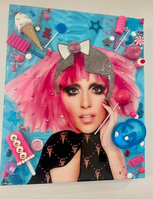 "Just Dance"(Lady Gaga)- 24 x 20