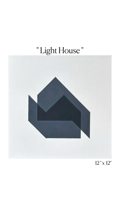 "Light House" 12" x 12"