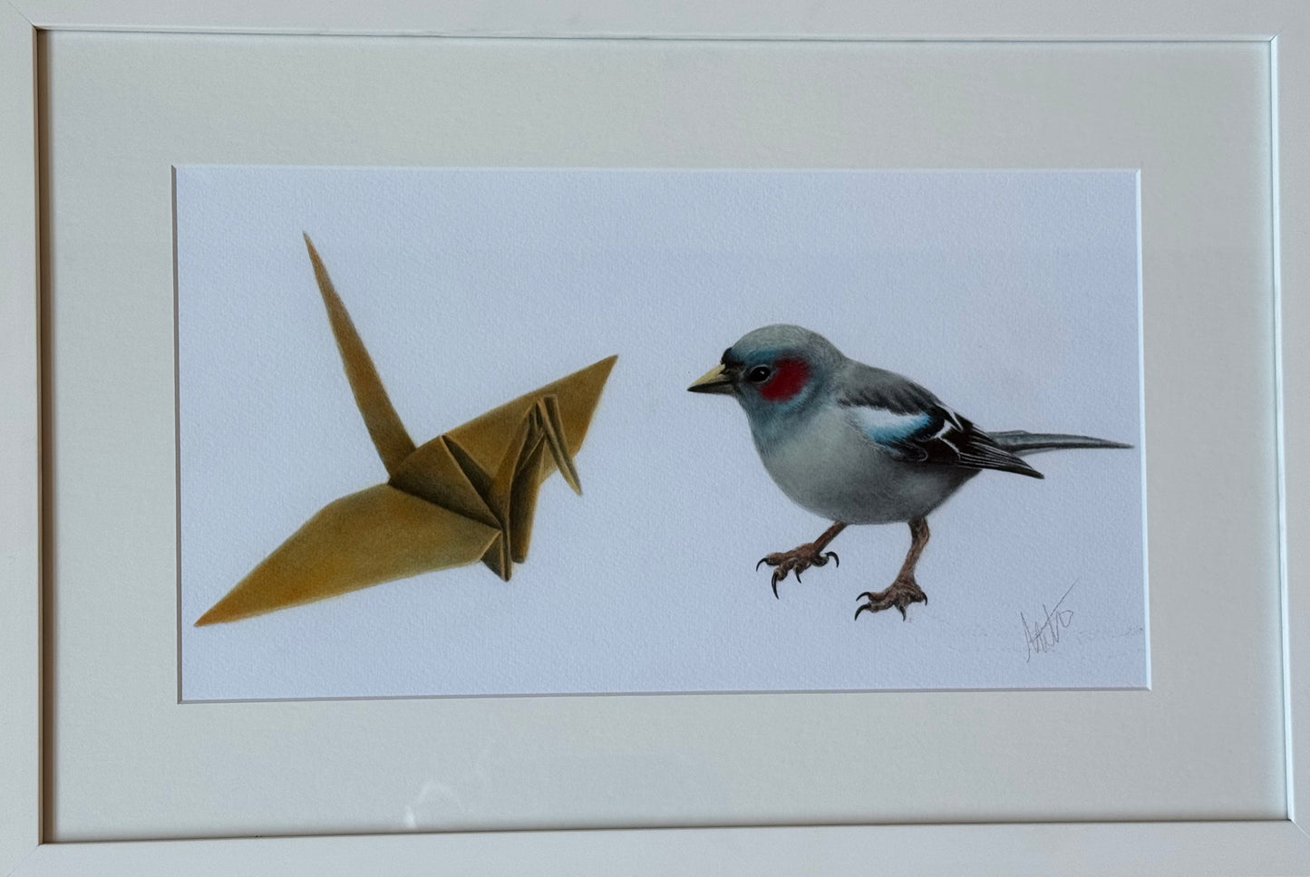 "See (No.1) in Primaries", 12 x 18" (framed)