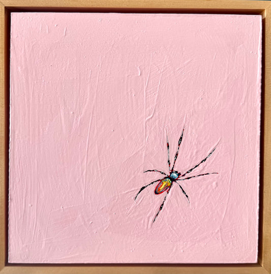 Banana Spider I 9 x 9 (Framed)
