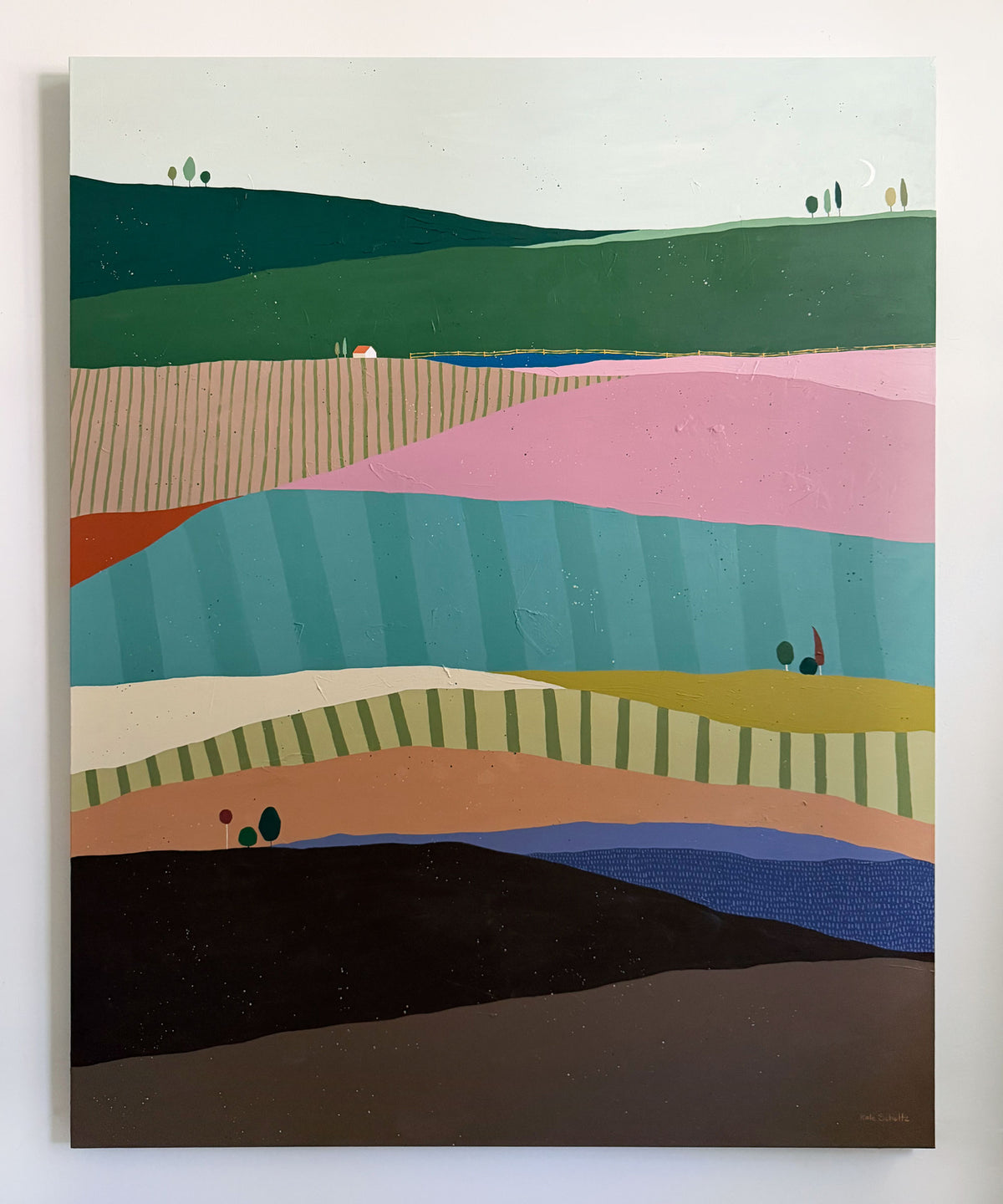 "Roaming through the Hills" 60x 48