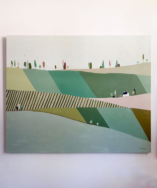 "A Perfect Day to Dry my Favorite Delicates" 48x60